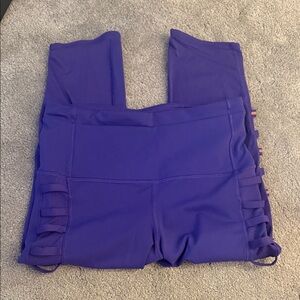 Lululemon Royal Purple High-Waisted Leggings